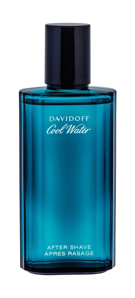 After Shave Cool Water Davidoff: Tilpums - 75 ml цена и информация | Parfimēta vīriešu kosmētika | 220.lv