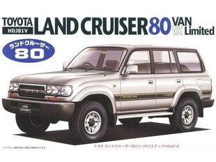 Fujimi - Toyota Land Cruiser 80 Van VX Limited, 1/24, 03795 цена и информация | Kонструкторы | 220.lv