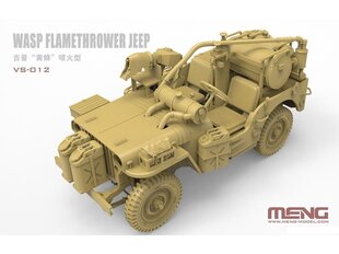 Meng Model - Wasp Flamethrower Jeep, 1/35, VS-012 цена и информация | Конструкторы и кубики | 220.lv