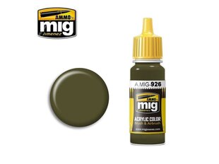 AMMO MIG - OLIVE DRAB BASE, 17ml. 0926 cena un informācija | Modelēšanas un zīmēšanas piederumi | 220.lv