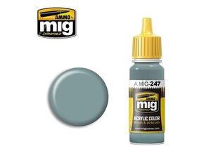 Акриловая краска на водной основе AMMO MIG - RLM 78 HELLBLAU, 17 мл, 0247 цена и информация | Принадлежности для рисования, лепки | 220.lv