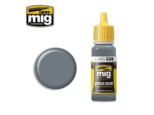 AMMO MIG - FS 35164 INTERMEDIATE BLUE (ANA 608), 17ml. 0228 cena un informācija | Modelēšanas un zīmēšanas piederumi | 220.lv