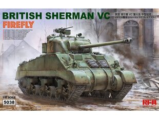 Rye Field Model - British Sherman VC Firefly, 1/35, RFM-5038 цена и информация | Конструкторы и кубики | 220.lv