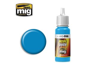 AMMO MIG - CRYSTAL LIGHT BLUE, 17ml. 0098 cena un informācija | Modelēšanas un zīmēšanas piederumi | 220.lv