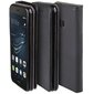 Moozy magnētisks telefona maciņš ar karšu turētāju un statīva funkciju saderīgs ar Huawei P9 Lite telefona modeli - Melns cena un informācija | Telefonu vāciņi, maciņi | 220.lv