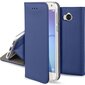 Moozy magnētisks telefona maciņš ar karšu turētāju un statīva funkciju saderīgs ar Huawei Y6 2017 telefona modeli - Tumši zils cena un informācija | Telefonu vāciņi, maciņi | 220.lv