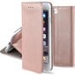 Moozy magnētisks telefona maciņš ar karšu turētāju un statīva funkciju saderīgs ar iPhone 6s, iPhone 6 telefona modeli - Rozā zelta cena un informācija | Telefonu vāciņi, maciņi | 220.lv