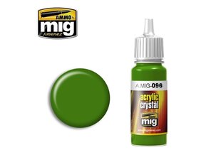 AMMO MIG - CRYSTAL PERISCOPE GREEN, 17ml. 0096 cena un informācija | Modelēšanas un zīmēšanas piederumi | 220.lv