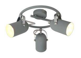 Потолочный светильник Candellux Gray 3, серый цена и информация | Потолочные светильники | 220.lv