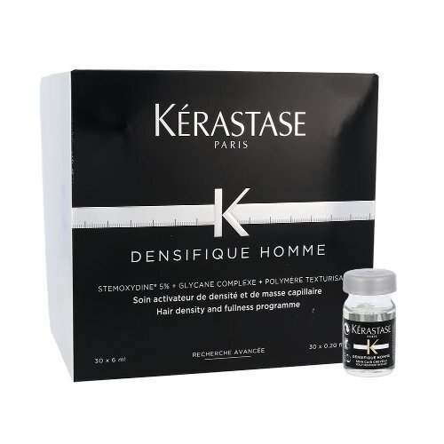 Matu kopšanas programma vīriešiem Kerastase Homme Densifique Hair Density 6x30 ml cena un informācija | Matu uzlabošanai | 220.lv