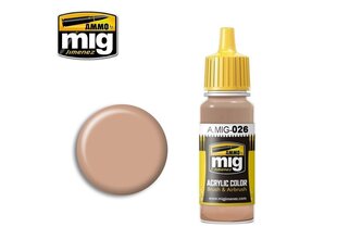 AMMO MIG - RAL 8031 F9 SAND BROWN, 17ml. 0026 cena un informācija | Modelēšanas un zīmēšanas piederumi | 220.lv