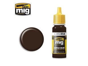 AMMO MIG - RUST TRACKS, 17ml. 0034 cena un informācija | Modelēšanas un zīmēšanas piederumi | 220.lv