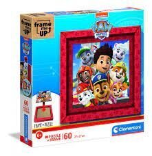 Puzle Clementoni Ķepu Patruļa (Paw Patrol), 60 d. cena un informācija | Puzles, 3D puzles | 220.lv