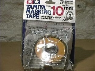 Маскировочная лента Tamiya, 10 мм, 87031 цена и информация | Принадлежности для рисования, лепки | 220.lv