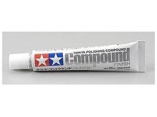 Шлиф.-полировочная паста Tamiya Polishing Compound (Finish), 87070 цена и информация | Принадлежности для рисования, лепки | 220.lv