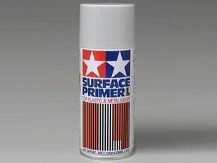 Грунтовка Tamiya Fine Surface Primer L, Light Grey, 180 мл, 87064 цена и информация | Принадлежности для рисования, лепки | 220.lv