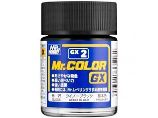 Краска Mr.Hobby - Mr.Color GX Ueno Black, 18 мл, GX-2 цена и информация | Принадлежности для рисования, лепки | 220.lv