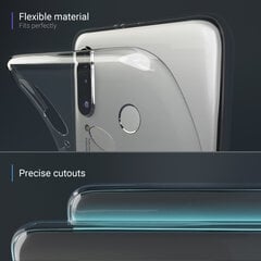Moozy 360 grādu vāciņš saderīgs ar Huawei P30 Lite telefona modeli. Plāns, caurspīdīgs silikona materiāla, abpusējas aizsardzības telefona vāciņš cena un informācija | Telefonu vāciņi, maciņi | 220.lv