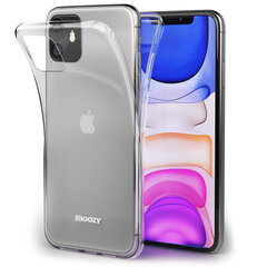 Moozy 360 grādu vāciņš saderīgs ar iPhone 11 telefona modeli. Plāns, caurspīdīgs silikona materiāla, abpusējas aizsardzības telefona vāciņš цена и информация | Чехлы для телефонов | 220.lv