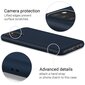 Moozy Lifestyle telefona vāciņš saderīgs ar Samsung A51 – augstvērtīga silikona apvalks ar matētu virsmu un mīkstu mikrošķiedras oderi, Pusnakts zils cena un informācija | Telefonu vāciņi, maciņi | 220.lv