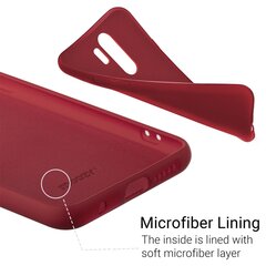 Moozy Lifestyle telefona vāciņš saderīgs ar Xiaomi Redmi Note 8 Pro – augstvērtīga silikona apvalks ar matētu virsmu un mīkstu mikrošķiedras oderi, Vintage rozā cena un informācija | Telefonu vāciņi, maciņi | 220.lv