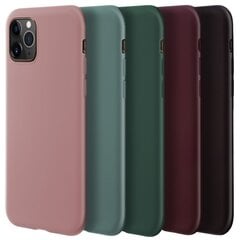 Силиконовый чехол Moozy Minimalist для Huawei P30 Lite, тонкий и матовый чехол из силикона TPU, темно-зеленый цена и информация | Чехлы для телефонов | 220.lv