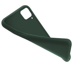 Силиконовый чехол Moozy Minimalist для Huawei P40 Lite, тонкий и матовый чехол из силикона TPU, темно-зеленый цена и информация | Чехлы для телефонов | 220.lv