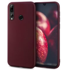 Силиконовый чехол Moozy Minimalist для Huawei P Smart Plus 2019 и Honor 20 Lite, тонкий и матовый чехол из силикона TPU, винно-красный цена и информация | Чехлы для телефонов | 220.lv