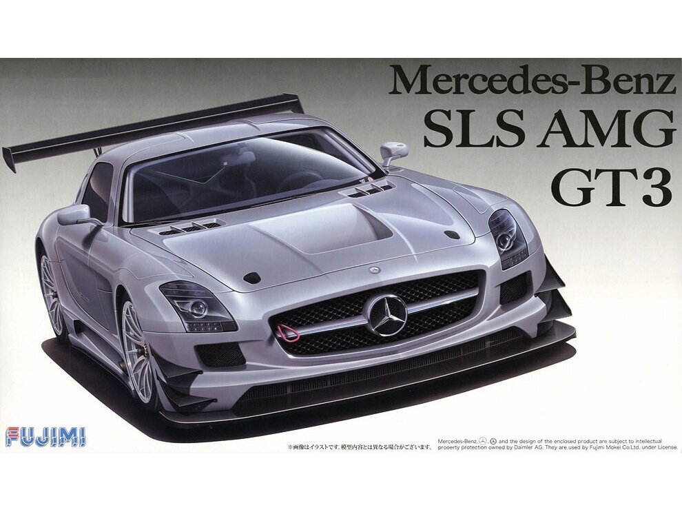 Fujimi - Mercedes Benz SLS AMG GT3, 1/24, 12569 цена и информация | Konstruktori | 220.lv