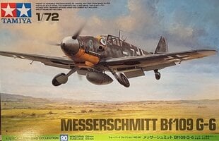 Tamiya - Messerschmitt Bf109 G-6, 1/72, 60790 cena un informācija | Konstruktori | 220.lv