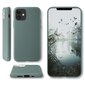 Moozy Minimalist plāns, matēts silikona vāciņš saderīgs ar iPhone 11 telefona modeli, Pelēkzils цена и информация | Telefonu vāciņi, maciņi | 220.lv