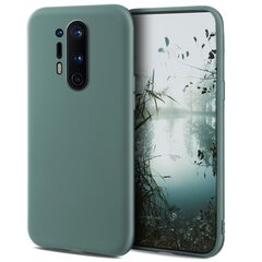 Силиконовый чехол Moozy Minimalist для OnePlus 8 Pro, тонкий и матовый чехол из силикона TPU, серо-голубой цена и информация | Чехлы для телефонов | 220.lv