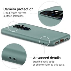 Moozy Minimalist plāns, matēts silikona vāciņš saderīgs ar Oppo A9 2020 telefona modeli, Pelēkzils cena un informācija | Telefonu vāciņi, maciņi | 220.lv