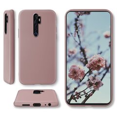 Силиконовый чехол Moozy Minimalist для Oppo Reno2 Z, тонкий и матовый чехол из силикона TPU, роза бежевого цвета цена и информация | Чехлы для телефонов | 220.lv