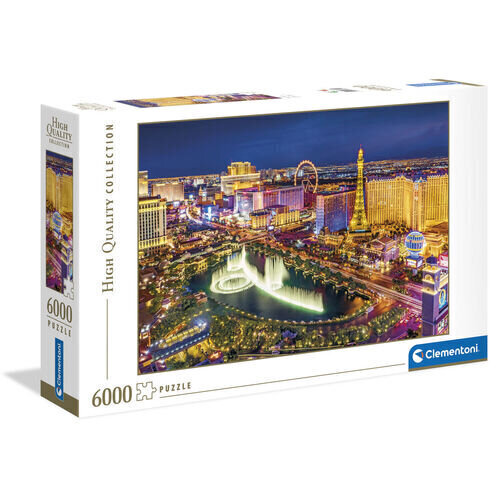 Puzle Clementoni Lasvegasa, 6000 d. cena un informācija | Puzles, 3D puzles | 220.lv