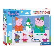 Головоломка Clementoni Свинка Пеппа (Peppa Pig), 104 д. цена и информация | Пазлы | 220.lv