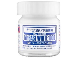 Mr.Hobby - Mr Base White 1000 (gruntskrāsas) 40ml, SF-283 цена и информация | Принадлежности для рисования, лепки | 220.lv