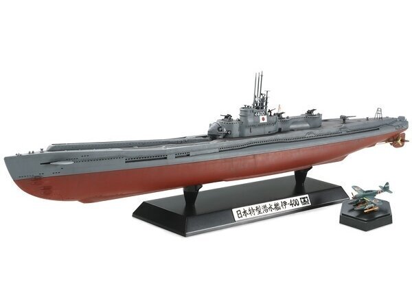 Tamiya - Japanese Navy Submarine I-400, 1/350, 78019 cena un informācija | Konstruktori | 220.lv