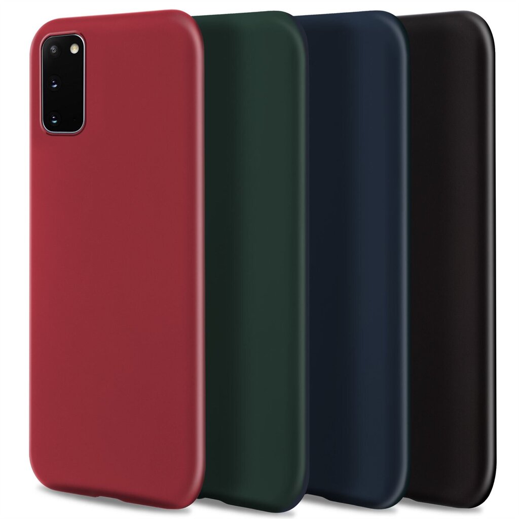 Чехол Moozy Lifestyle для iPhone 12 Pro Max, силиконовый чехол с матовым  покрытием и подкладкой из мягкой микрофибры, темно-зеленый цена | 220.lv