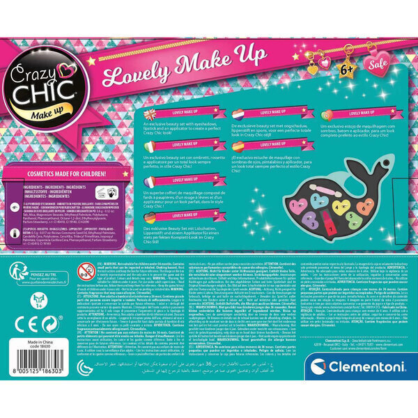 Kosmētikas komplekts bērniem Clementoni Dolphin cena un informācija | Rotaļlietas meitenēm | 220.lv