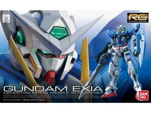 Bandai - RG Gundam Exia, 1/144, 61600 цена и информация | Конструкторы и кубики | 220.lv