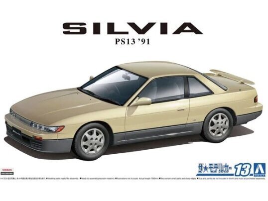 Aoshima - Nissan PS13 Silvia K's Dia Package 1991, 1/24, 05791 цена и информация | Konstruktori | 220.lv