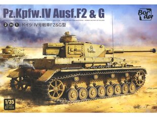 Border Model - Pz.Kpfw.IV Ausf. F2 & G, 1/35, BT-004 цена и информация | Конструкторы и кубики | 220.lv