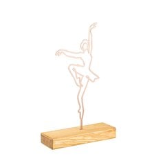 Dekoratīva figūriņa Ballerina Copper cena un informācija | Interjera priekšmeti | 220.lv