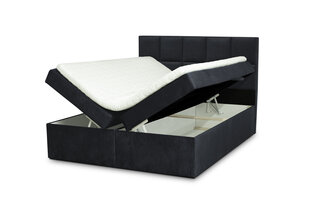 Кровать Ropez Flip 200x200 см, темно-серая цена и информация | Кровати | 220.lv