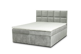 Кровать Ropez Flip 160x200 см, светло-серая цена и информация | Кровати | 220.lv