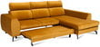 Stūra dīvāns Ropez Denver, dzeltens cena un informācija | Stūra dīvāni | 220.lv