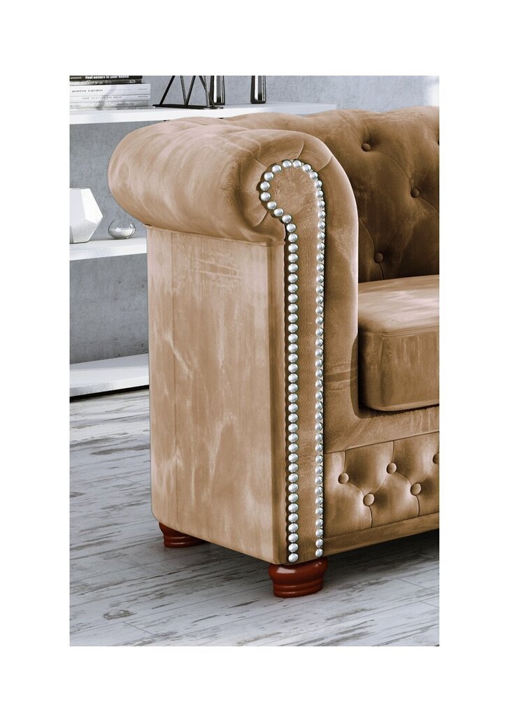 Krēsls Ropez York, smilškrāsas цена и информация | Atpūtas krēsli | 220.lv