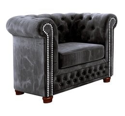 Krēsls Ropez York, melns цена и информация | Кресла в гостиную | 220.lv