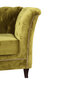 Dīvāns Ropez Derby 2, zaļš cena un informācija | Dīvāni | 220.lv